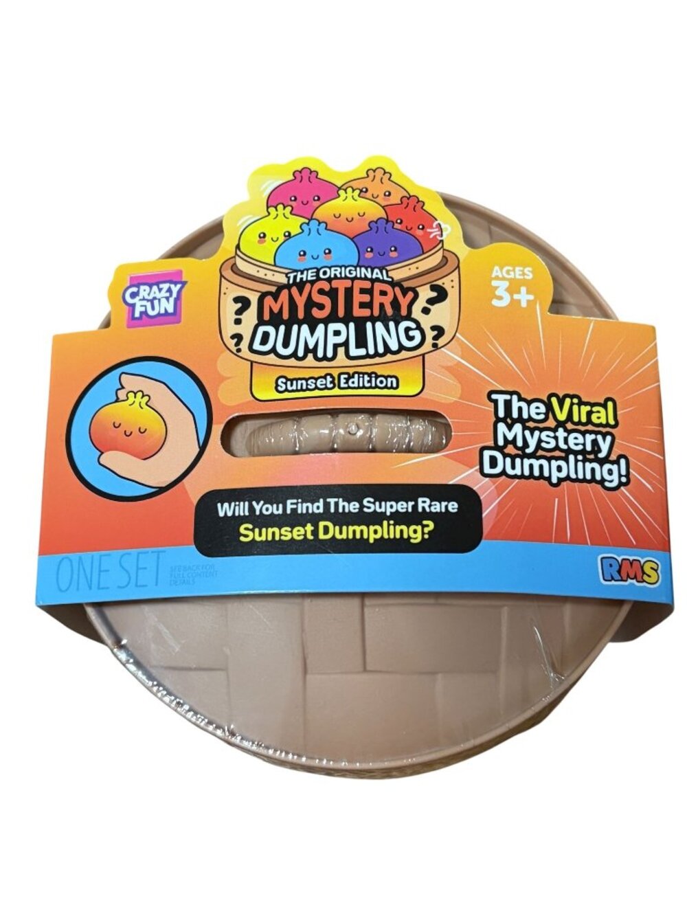 Sunset Edition Authentic Dumpling RMS  Sealed Viral Squishy Toy